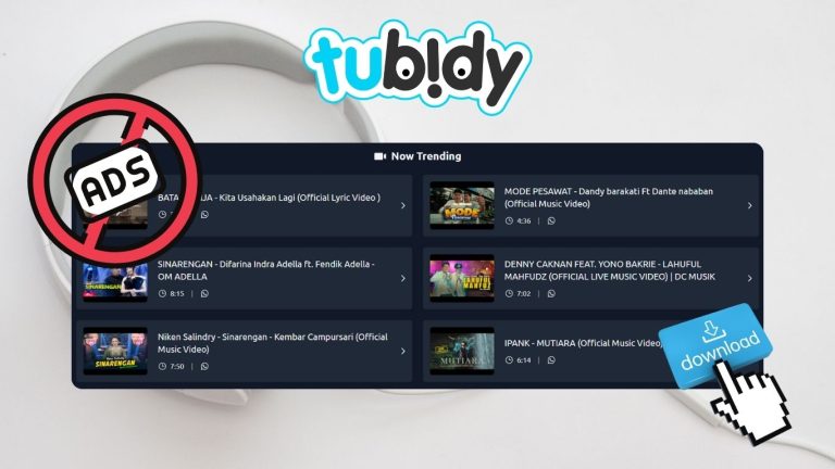 Trik Mengunduh Video Tanpa Iklan dari Tubidy